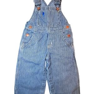 Pinstripe Railroad OshKosh B'gosh Overalls